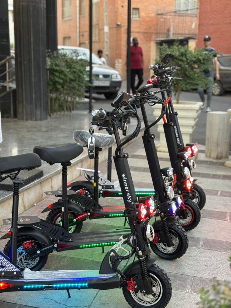 دوچرخه هوشمند برقی لوکس (اسکوتر تاشو) 2 کیلووات2