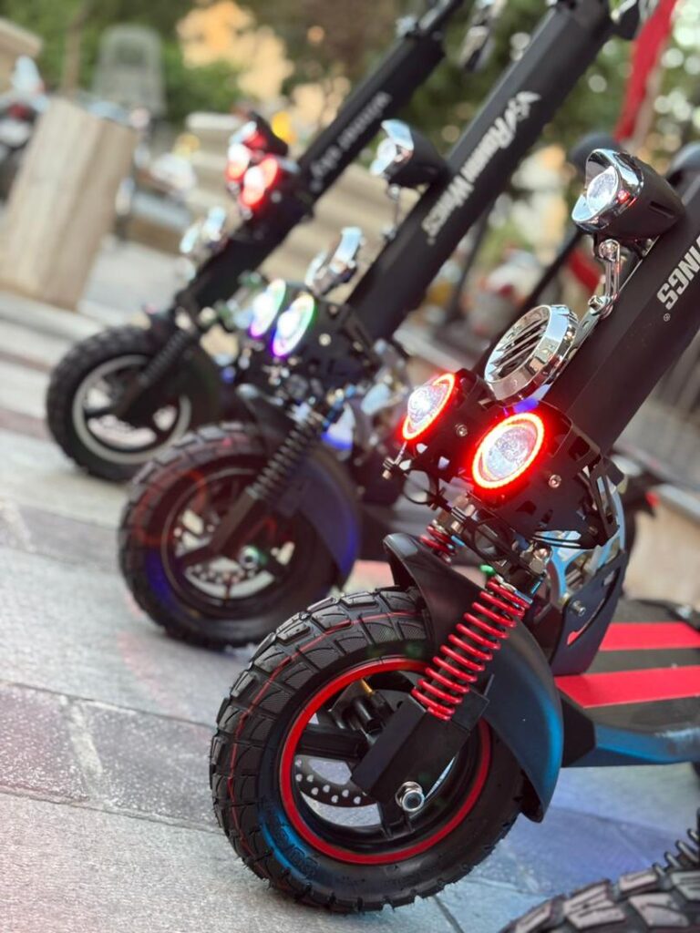 دوچرخه هوشمند برقی لوکس (اسکوتر تاشو) 3 کیلووات