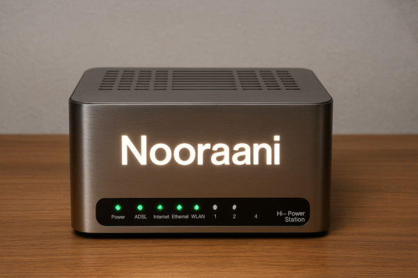 مودم adsl نورآنی با پاوراستیشن داخلی