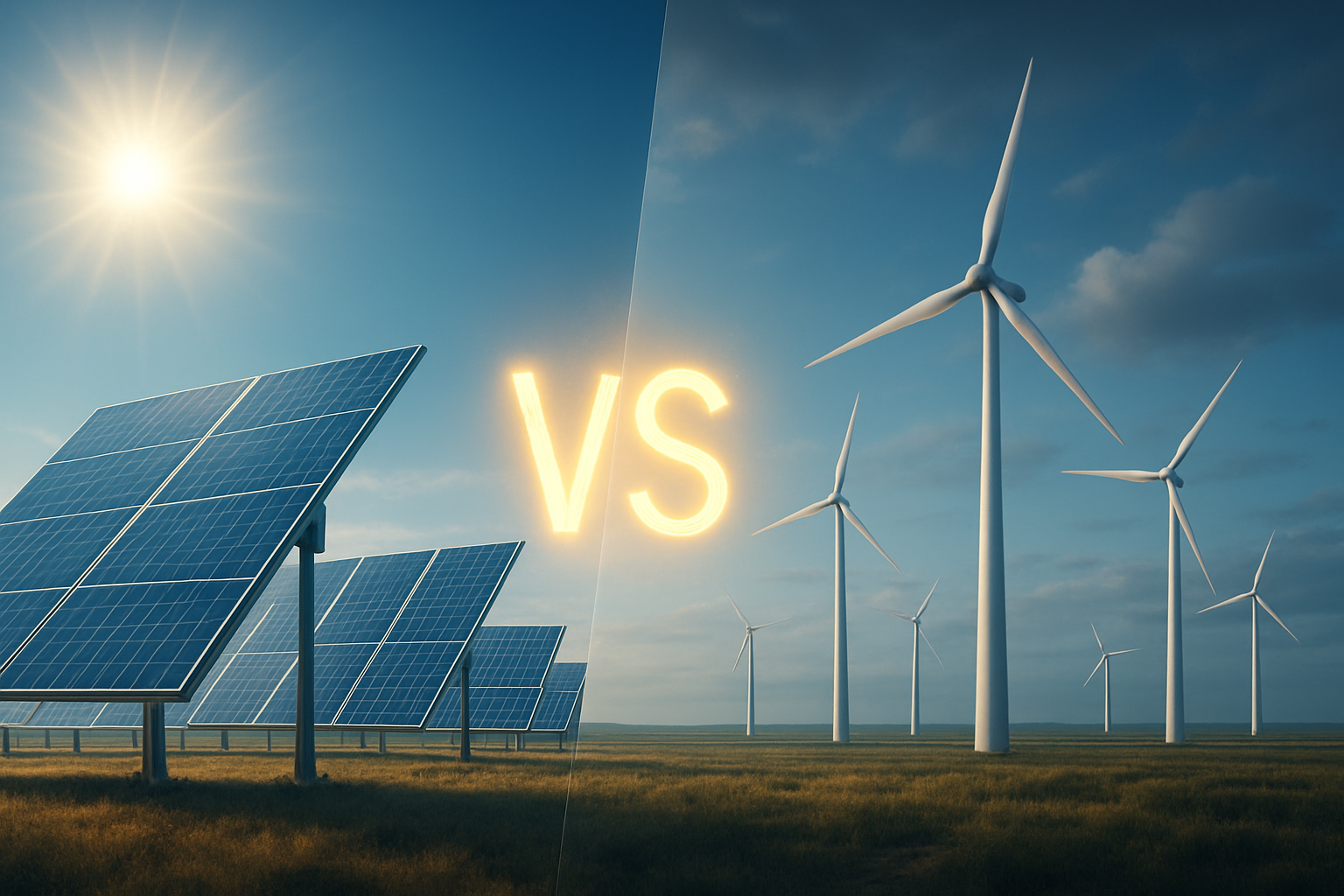 تصویر توربین خورشیدی یا بادی