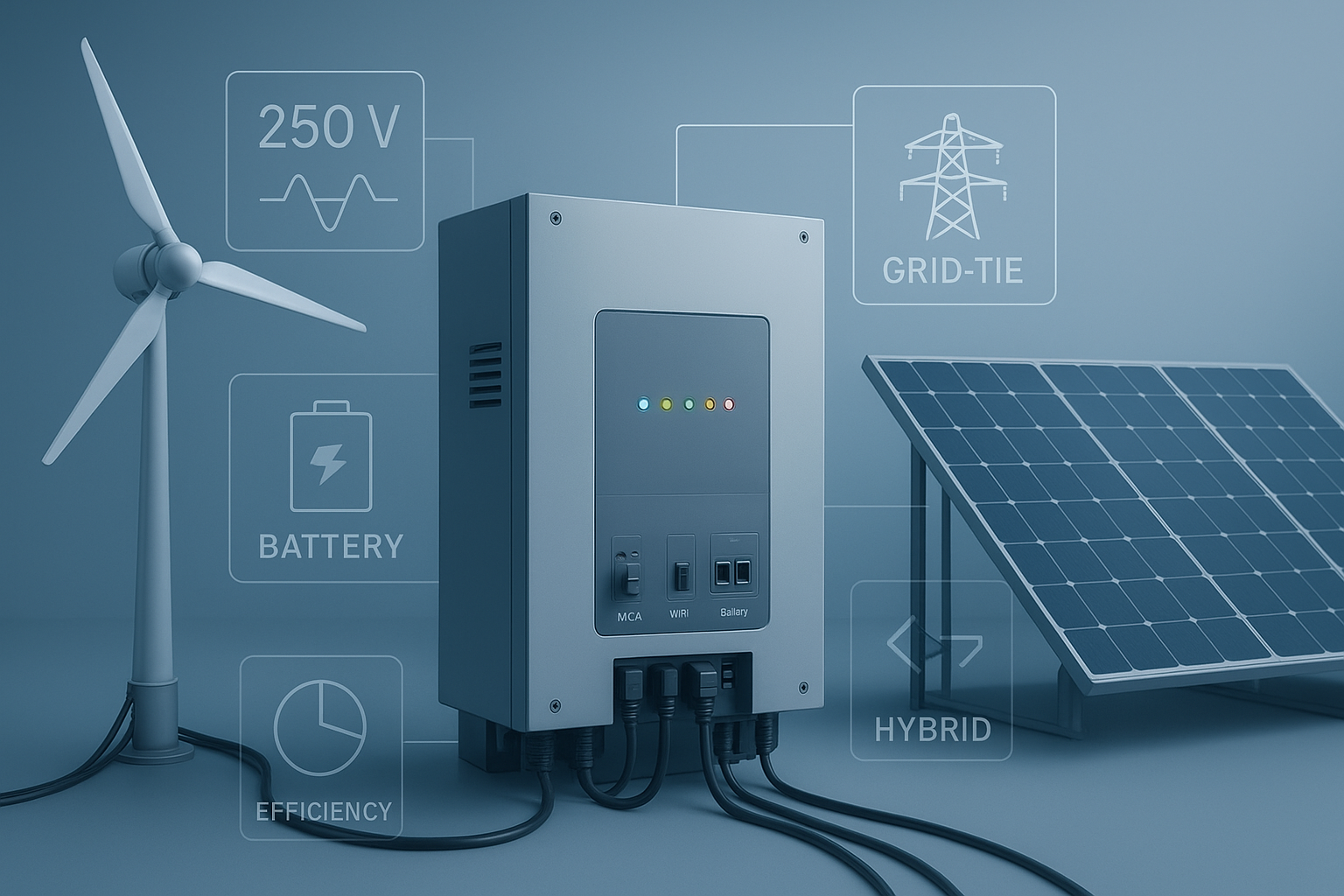 تصویر اینورتر توربین بادی