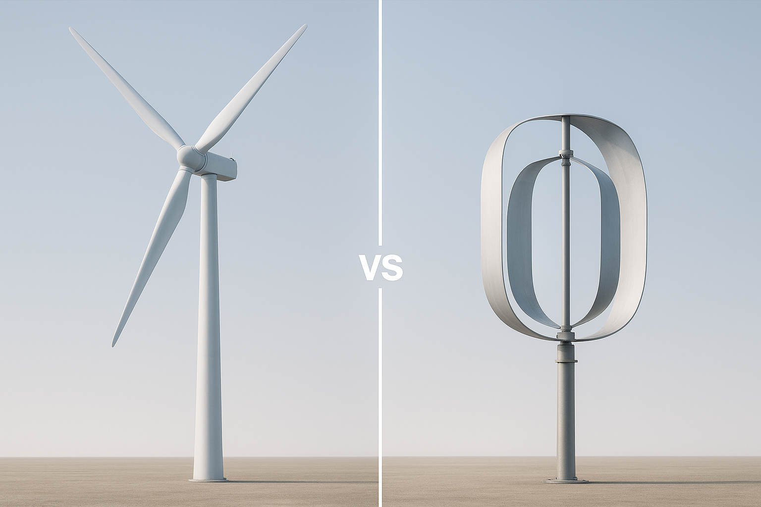 تصویر توربین افقی یا عمودی