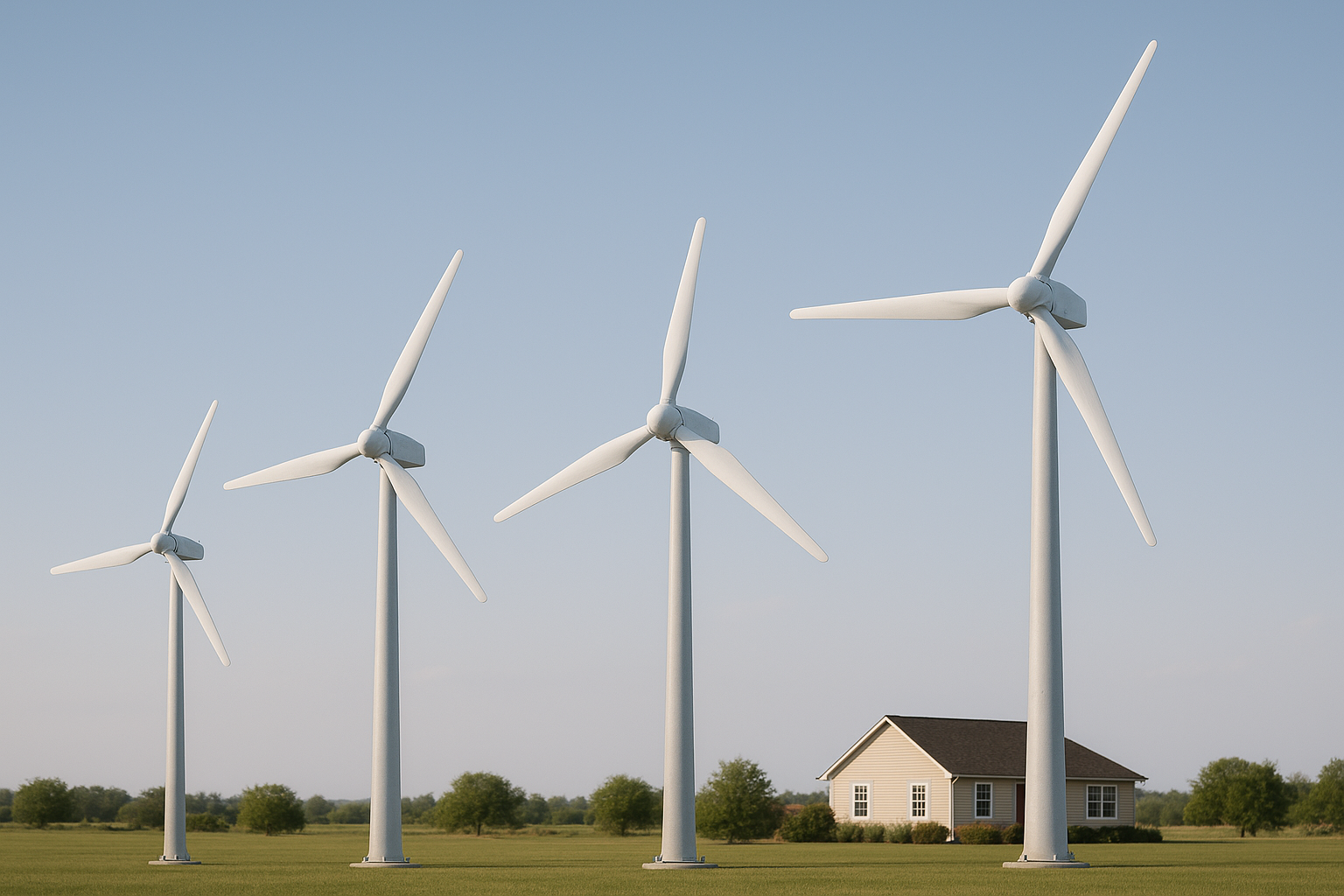 تصویر بهترین توربین بادی خانگی ۴ تا ۱۰ کیلووات