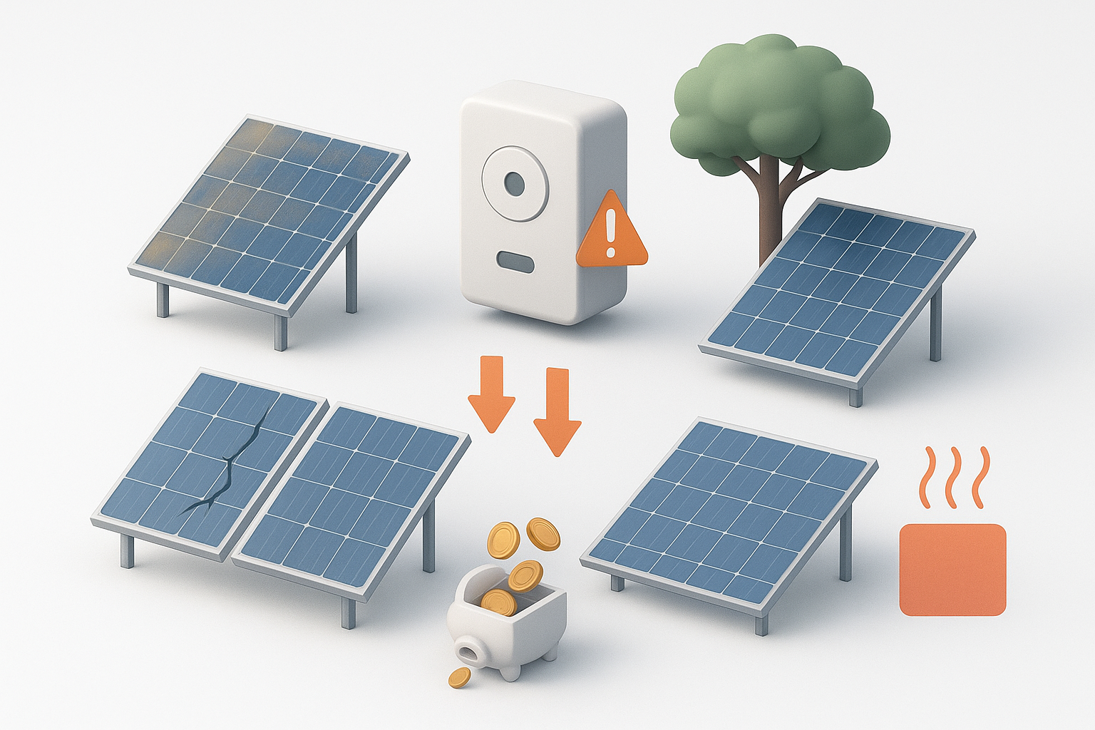 تصویر اشتباهات خرید پنل خورشیدی