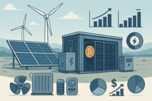 تصویر بررسی اقتصادی احداث نیروگاه ماینر با انرژی تجدید پذیر