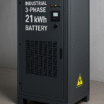 نیروگاه صنعتی سه‌فاز 21 کیلووات‌