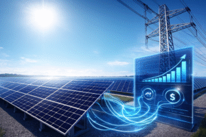 تصویر چطور با نیروگاه خورشیدی آنگرید از طریق فروش برق درآمد کسب کنیم؟