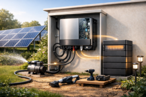 تصویر The best inverter and battery for solar power