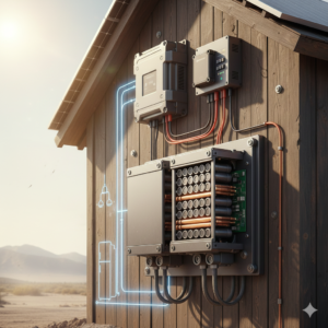 تصویر باتری‌های A-EPEVER؛ انتخاب مطمئن برای پکیج‌های خورشیدی مستقل از شبکه