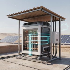 تصویر بررسی طول عمر، ایمنی و کیفیت ساخت باتری‌های Growatt در شرایط آب‌وهوایی ایران