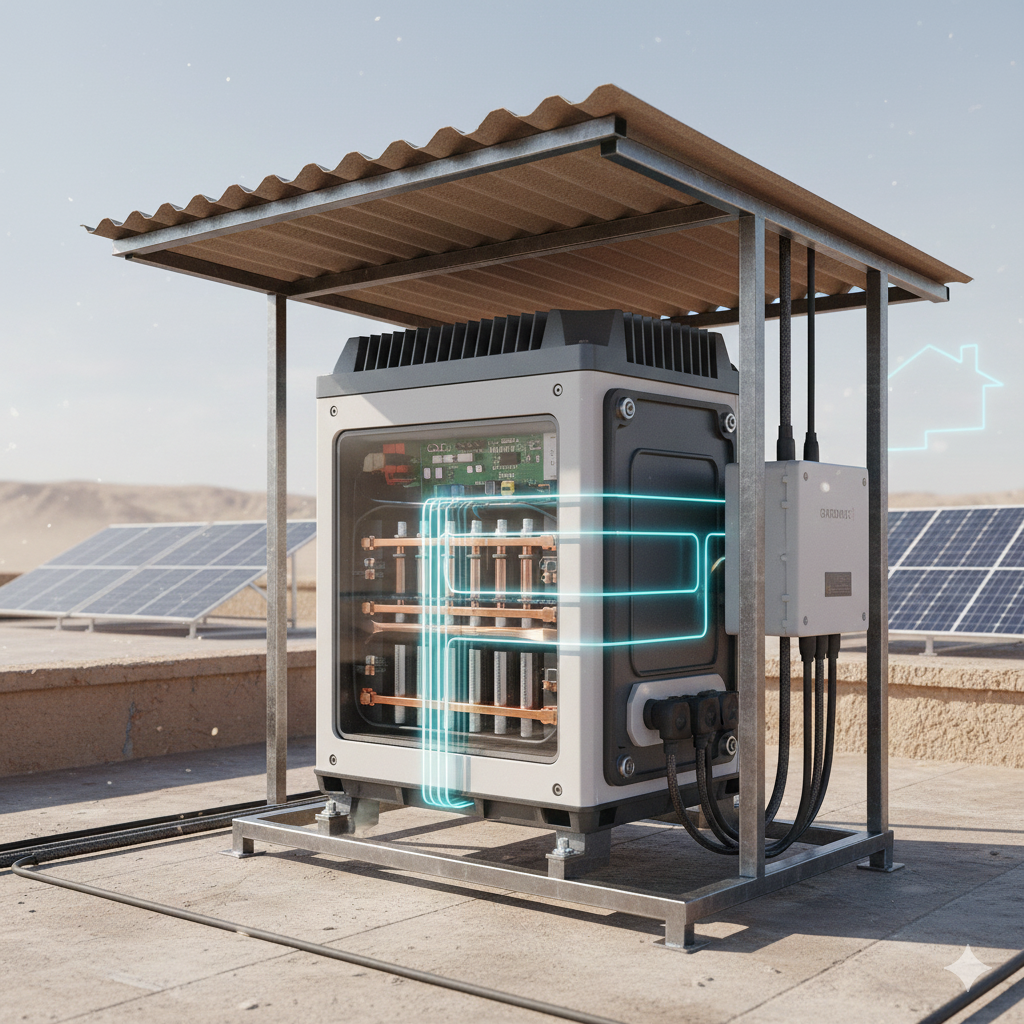 تصویر بررسی طول عمر، ایمنی و کیفیت ساخت باتری‌های Growatt در شرایط آب‌وهوایی ایران