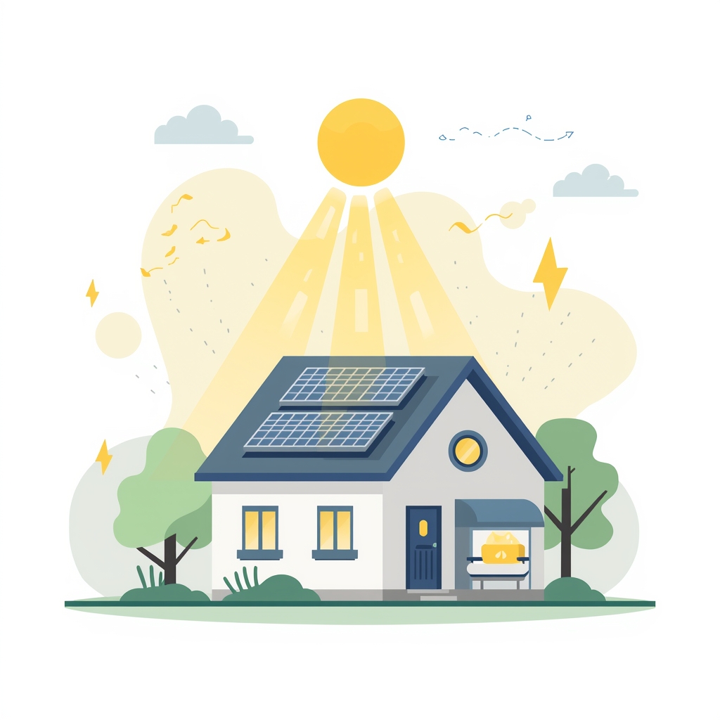 تصویر برق خورشیدی چقدر برق می‌دهد؟ محاسبه توان پنل‌ها به زبان ساده