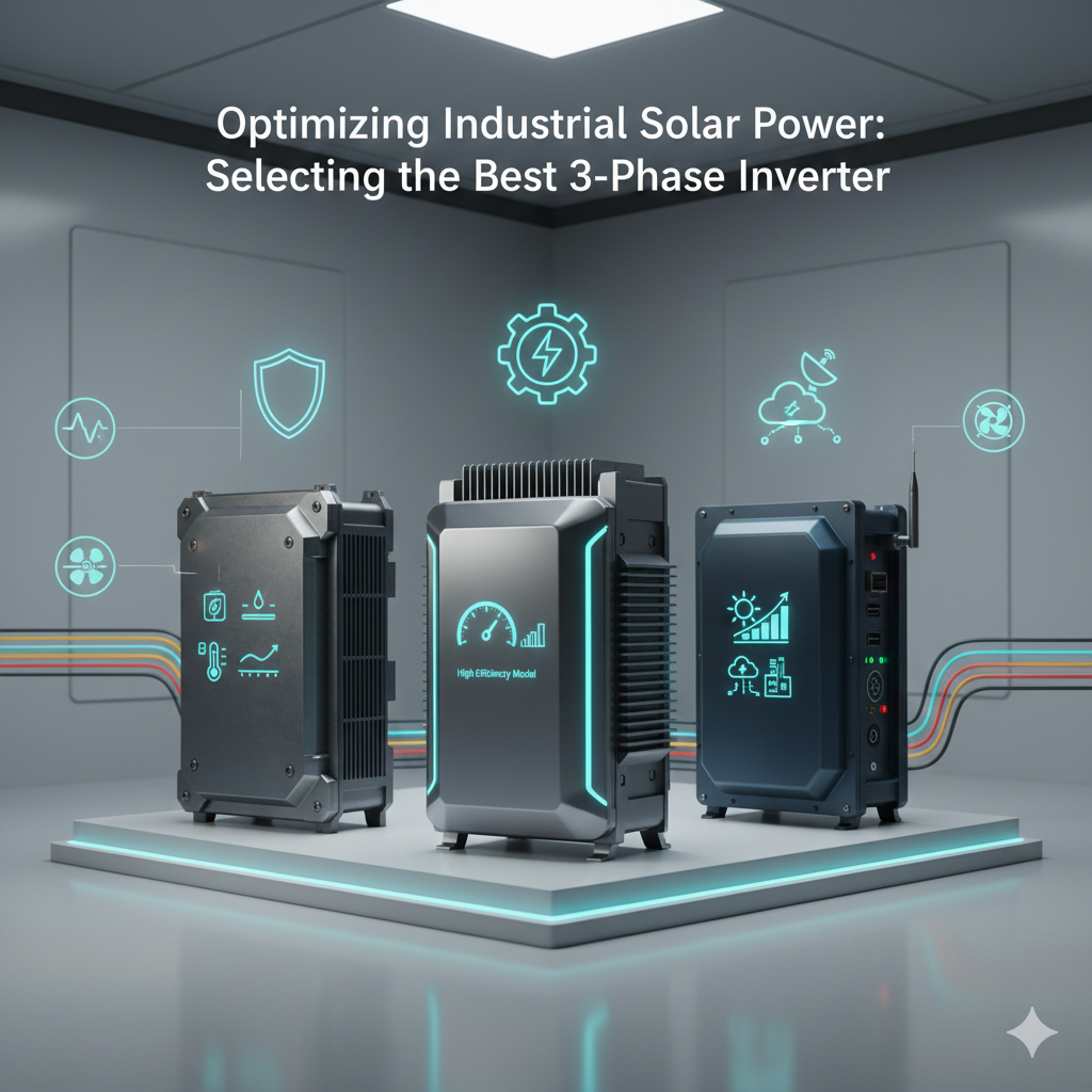 تصویر بهترین اینورتر سه فاز خورشیدی برای مصارف صنعتی کدام است؟