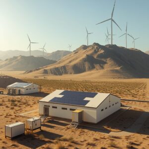 تصویر بهترین مناطق ایران برای احداث نیروگاه خورشیدی و بادی