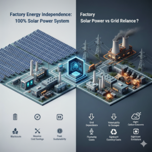 تصویر تأمین برق صنعتی کارخانه