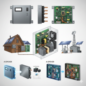 تصویر سانورترهای A-EPEVER؛ بهترین گزینه برای سیستم‌های خورشیدی مستقل از شبکه