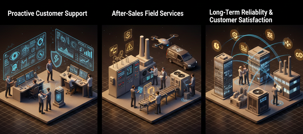تصویر قدرت پشتیبانی و خدمات پس از فروش؛ مهم‌ترین عامل انتخاب شرکت هوشمندسازی