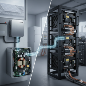 تصویر مقایسه تخصصی سانورترهای Growatt سری SPF و MOD؛ کدام مدل مناسب‌تر است؟