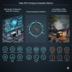 تصویر مقایسه تخصصی شرکت‌های فعال در ساخت نیروگاه خورشیدی