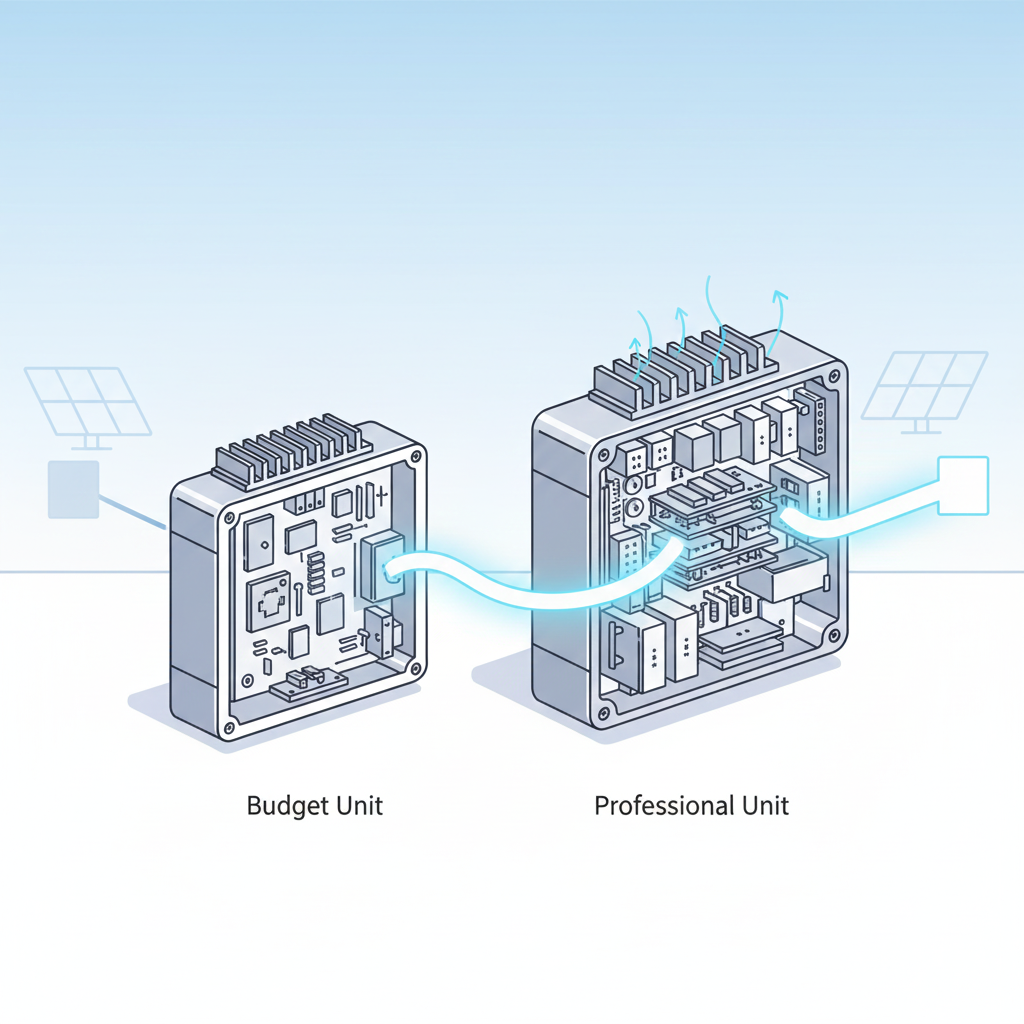 تصویر مقایسه سانورترهای ارزان و حرفه‌ای؛ تفاوت‌ها دقیقاً کجاست؟