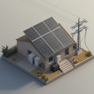 تصویر نیروگاه خورشیدی آفگرید چیست و چه زمانی انتخاب درستی است؟