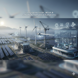 تصویر چطور بهترین مجموعه برای اجرای همزمان خورشیدی، بادی و هوشمندسازی را پیدا کنیم؟