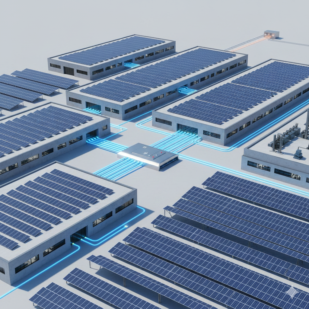 تصویر چگونه کارخانه‌ها با انرژی خورشیدی از جریمه های مصرف برق فرار می‌کنند؟