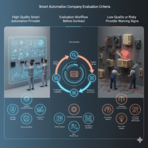تصویر چگونه یک شرکت هوشمندسازی معتبر را تشخیص دهیم؟