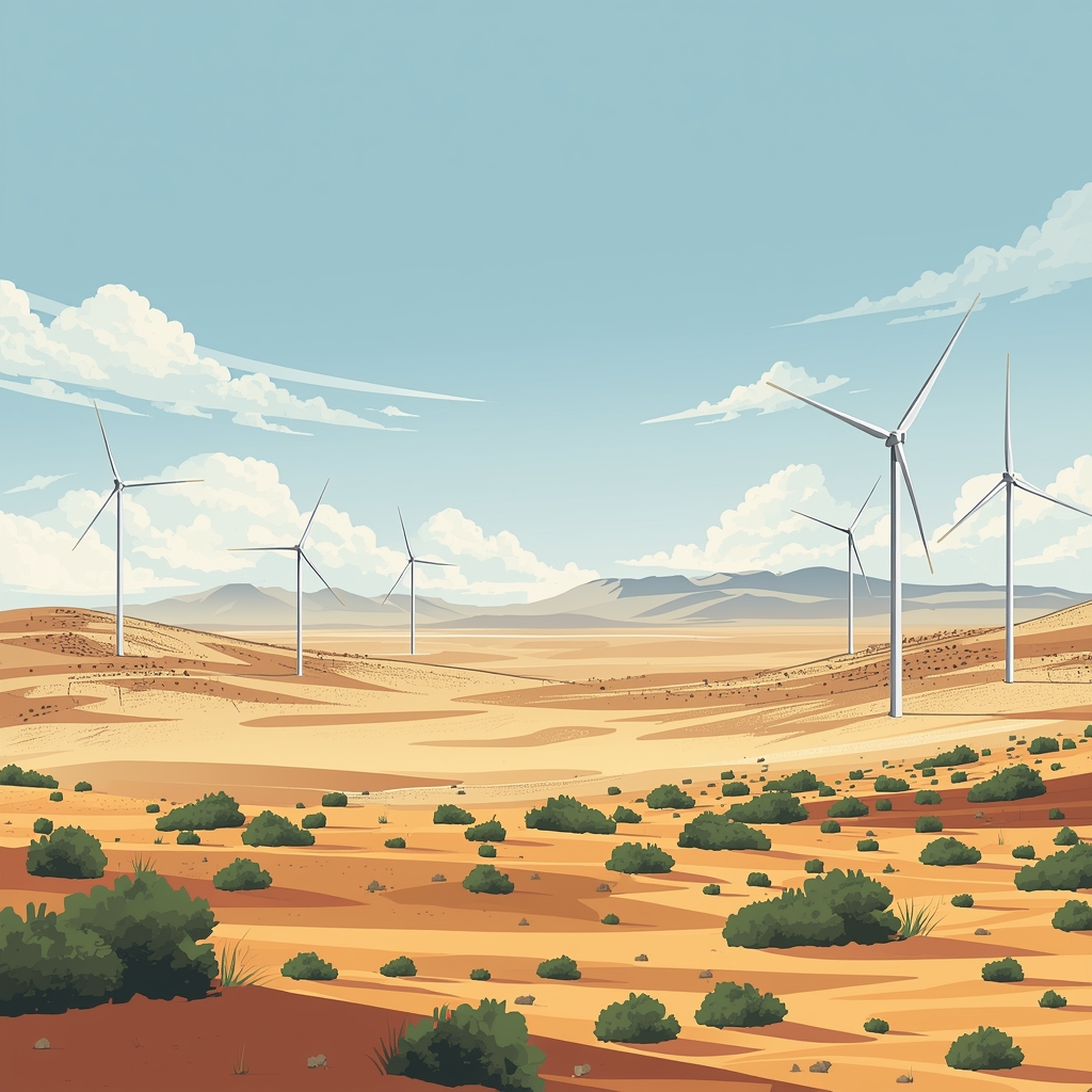 تصویر بهترین مناطق ایران برای نصب توربین بادی کوچک و نیمه‌صنعتی