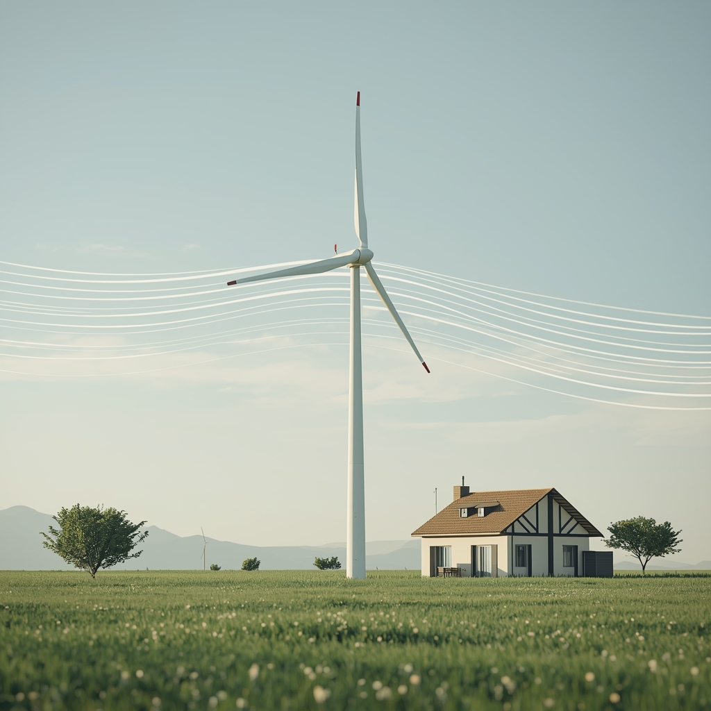 تصویر توربین بادی خانگی چیست و آیا در ایران بازده اقتصادی دارد؟