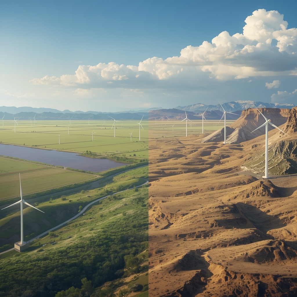 تصویر راهنمای انتخاب توربین بادی مناسب بر اساس شرایط اقلیمی منطقه