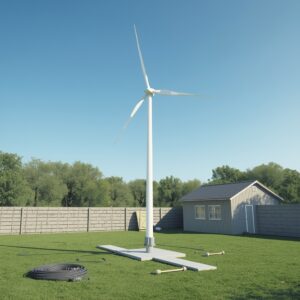 تصویر هزینه نصب توربین بادی کوچک چقدر است؟ محاسبه واقعی با مثال