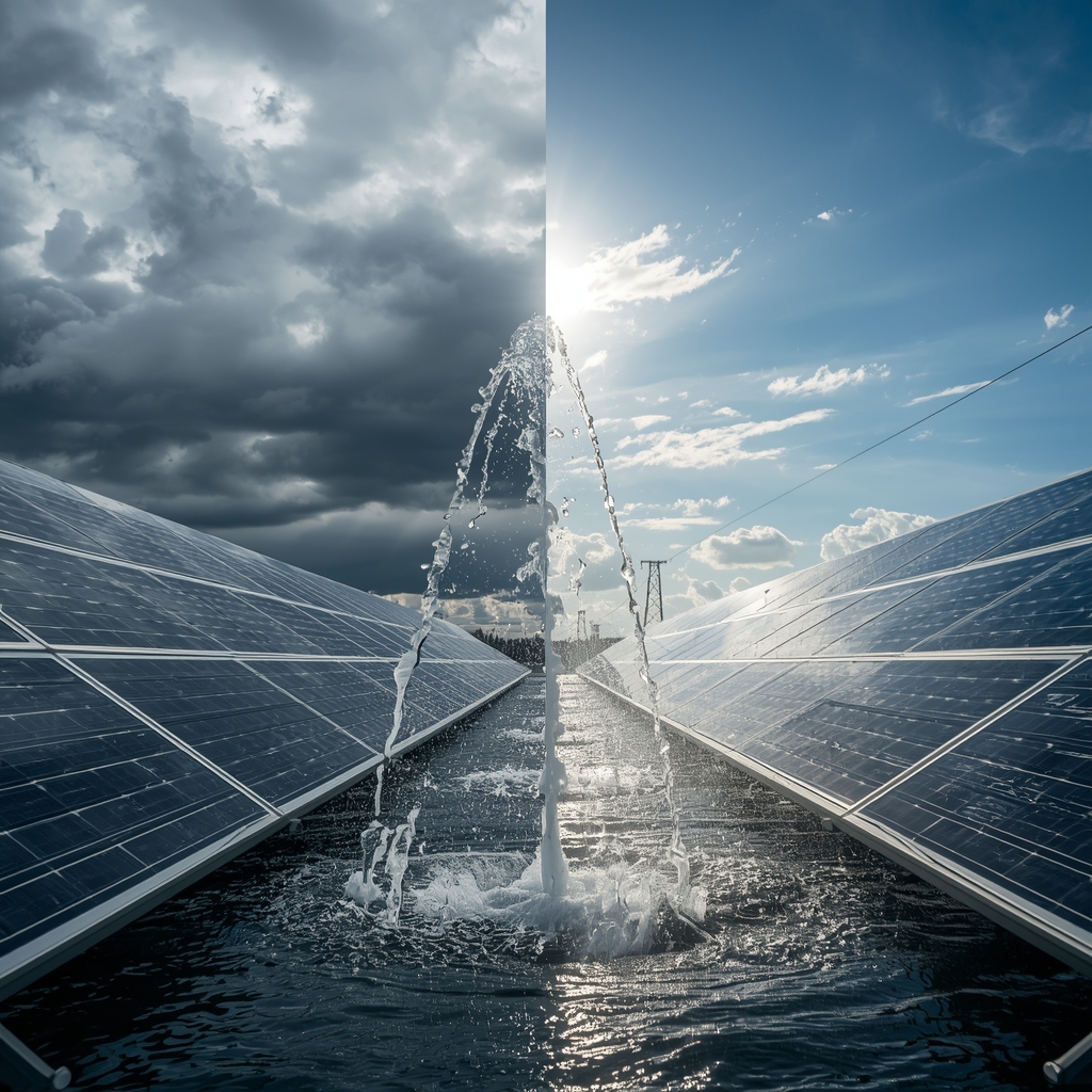 آیا پمپ آب خورشیدی در هوای ابری هم کار می‌کند؟