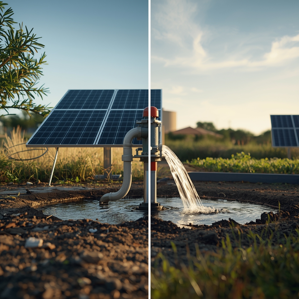 اشتباهات رایج در خرید پمپ آب خورشیدی که باعث کاهش راندمان می‌شود