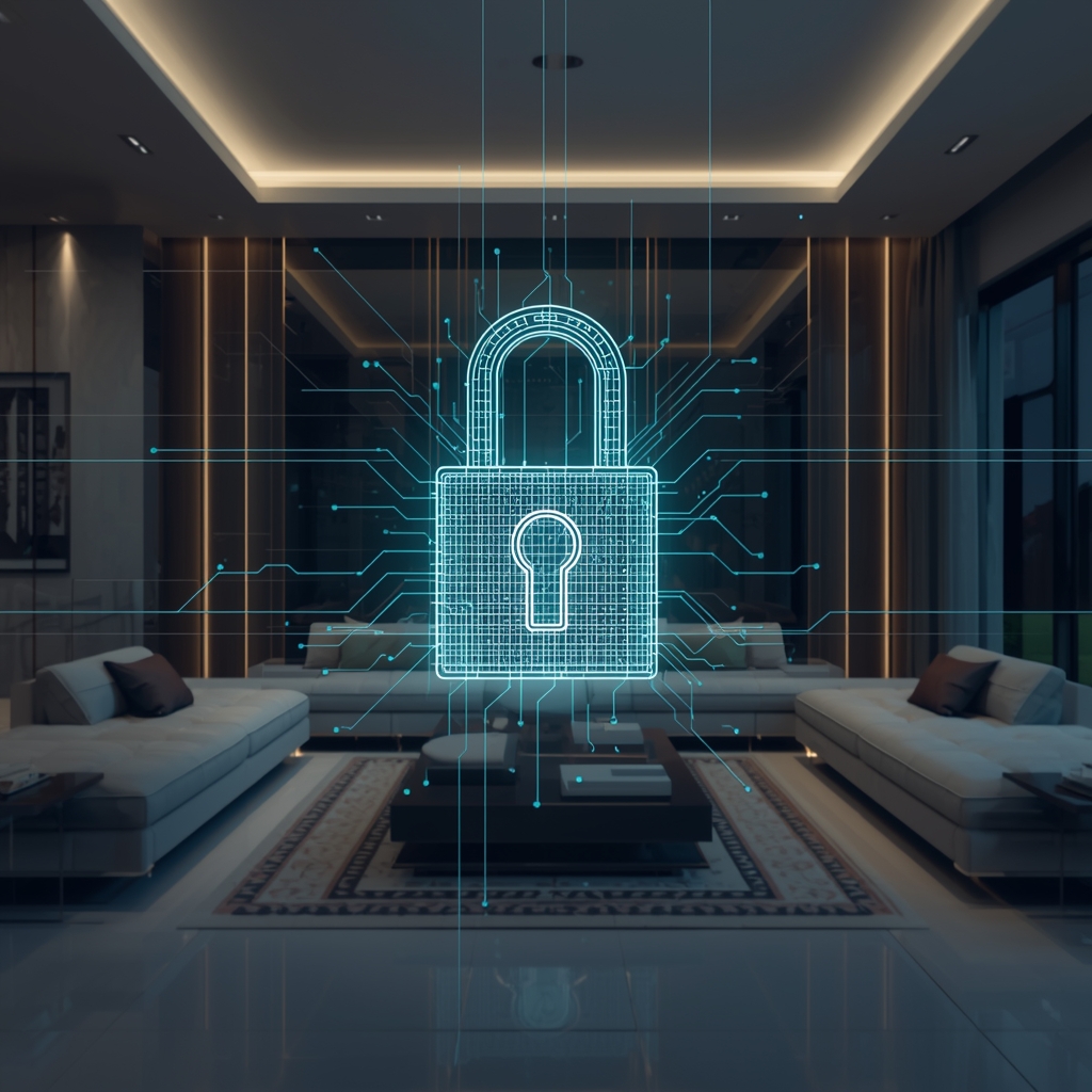 امنیت سایبری در هوشمندسازی ویلا