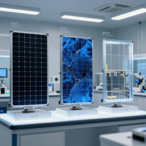 بررسی انواع پنل خورشیدی مناسب نیروگاه‌های مقیاس صنعتی