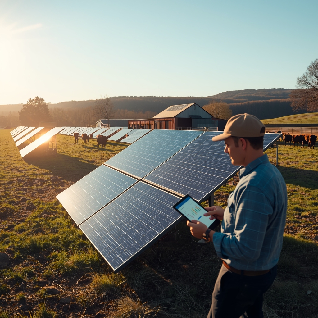 درآمد نیروگاه پنل خورشیدی در دامداری‌ها چقدر است؟ محاسبه سود واقعی