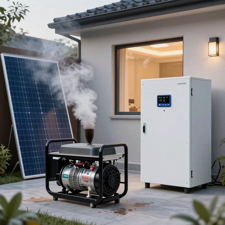 مقایسه امنیت، آلودگی و آسایش موتور برق با انرژی خورشیدی