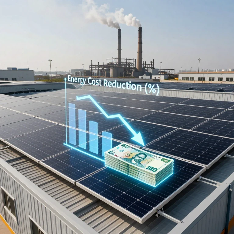 نقش پنل‌های خورشیدی صنعتی در کاهش هزینه انرژی صنایع بزرگ