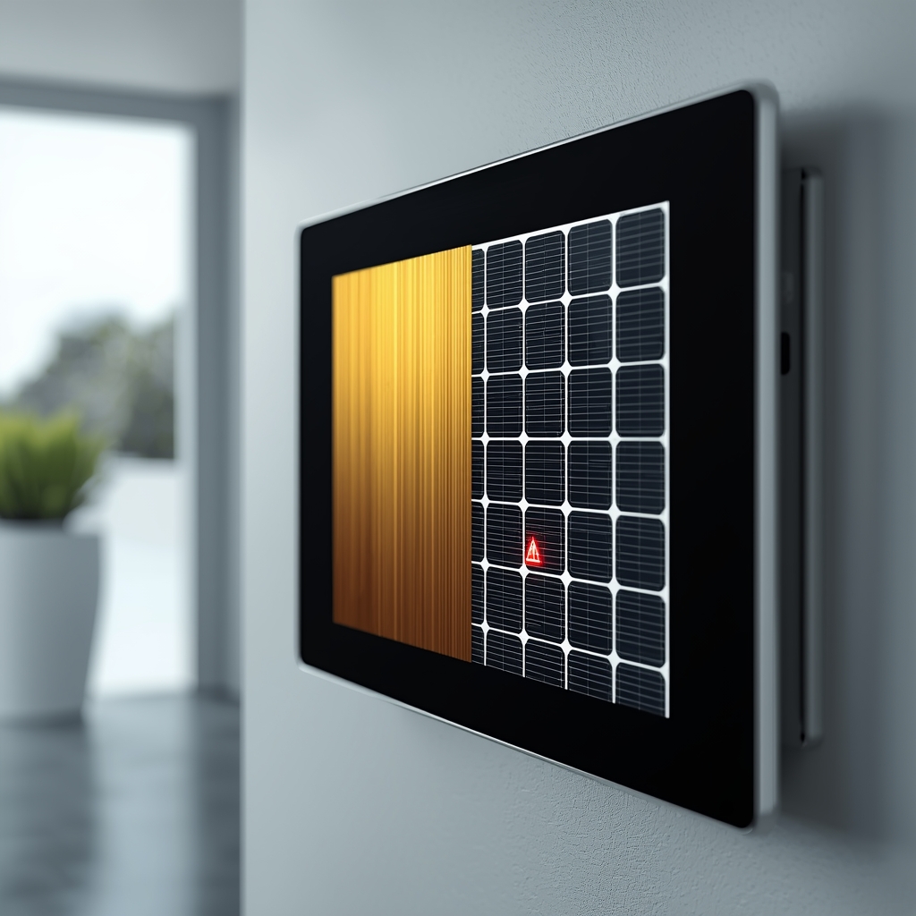 پایش و کنترل هوشمند سیستم خورشیدی خانگی؛ از نظارت بر تولید تا تشخیص خرابی پنل‌ها