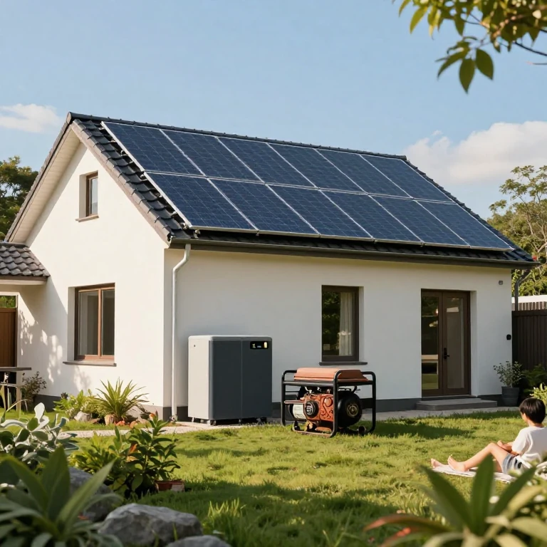 چرا برق خورشیدی جایگزین موتور برق در خانه و باغ شده است؟