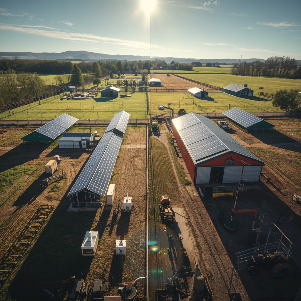 چه ظرفیتی برای نیروگاه پنل خورشیدی دامداری مناسب است؟ ۵ کیلووات یا بیشتر؟