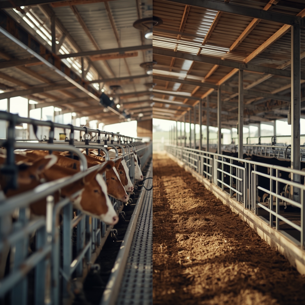 کاهش هزینه‌های دامداری با پنل خورشیدی؛ از برق شیردوشی تا سرمایش سالن‌ها