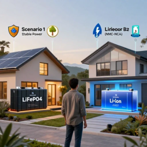 لیتیوم فسفات آهن در برابر لیتیوم یون کدام یک برای سیستم خورشیدی شما بهتر عمل می‌کند