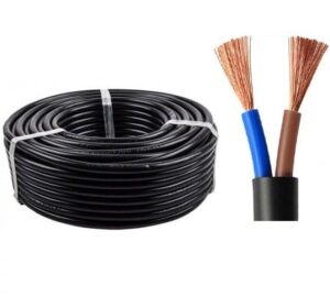 کابل 2*6 روکش مسی 15 متر کارکرده همراه با کانکتور (دست دوم)