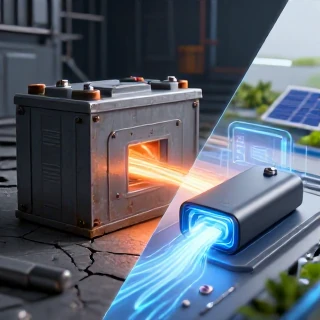 تفاوت باتری لیتیومی با سیلد اسید