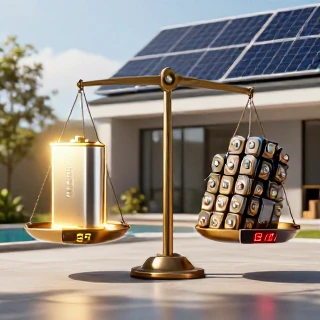 هزینه اولیه و بلندمدت باتری لیتیوم یون و ژل در راه اندازی سیستم برق خورشیدی