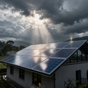 چطور پنل خورشیدی در روزهای ابری نیز بازده قابل‌قبول تولید می‌کند