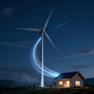 چطور یک توربین بادی کوچک می‌تواند وابستگی شما به شبکه برق و پنل خورشیدی را به حداقل برساند